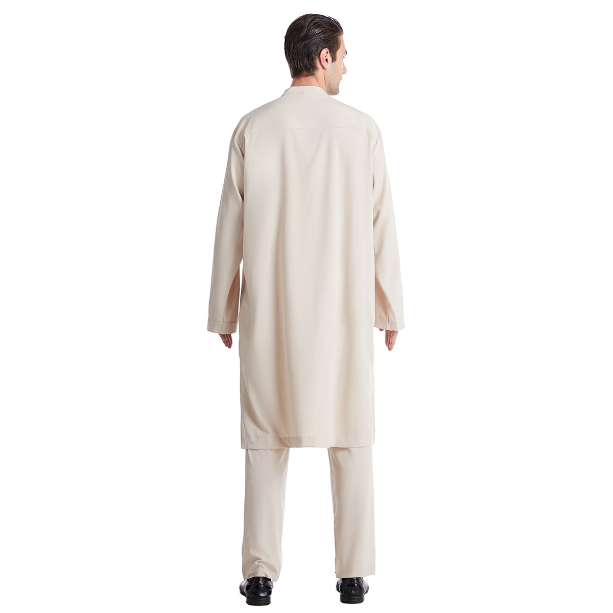 Muslim Robes Dubai Kaftan Islamic Clothing Islam Set Prayer Eid Clothes Thawb Arabe robe factory price shenzhen lily cheng - Image 5