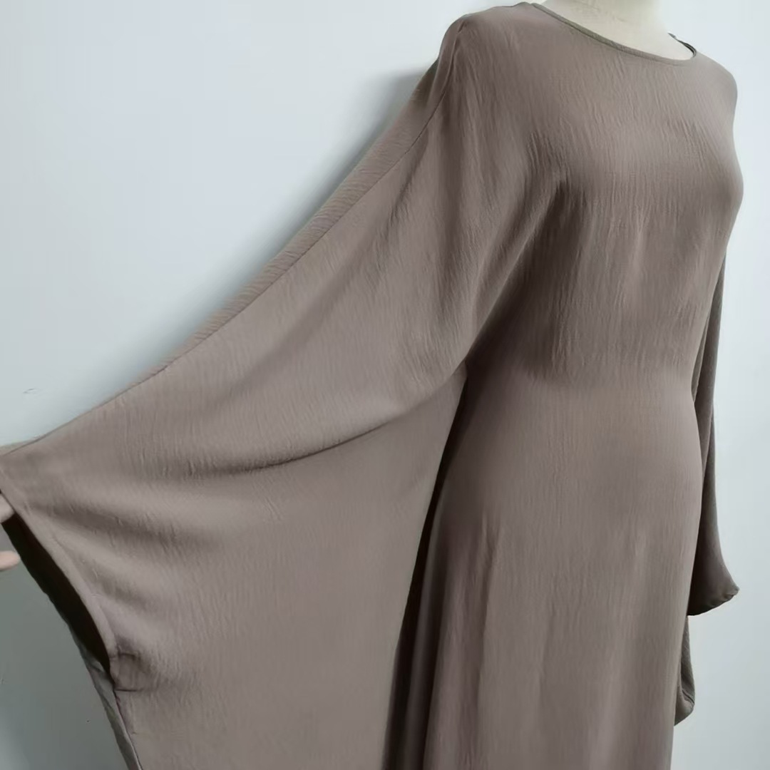 Directly From The Manufacturer, Iduoduo’S New Style Aliexpress Dubai Party Waist Bat Sleeve Dress Women 24695 - Image 7
