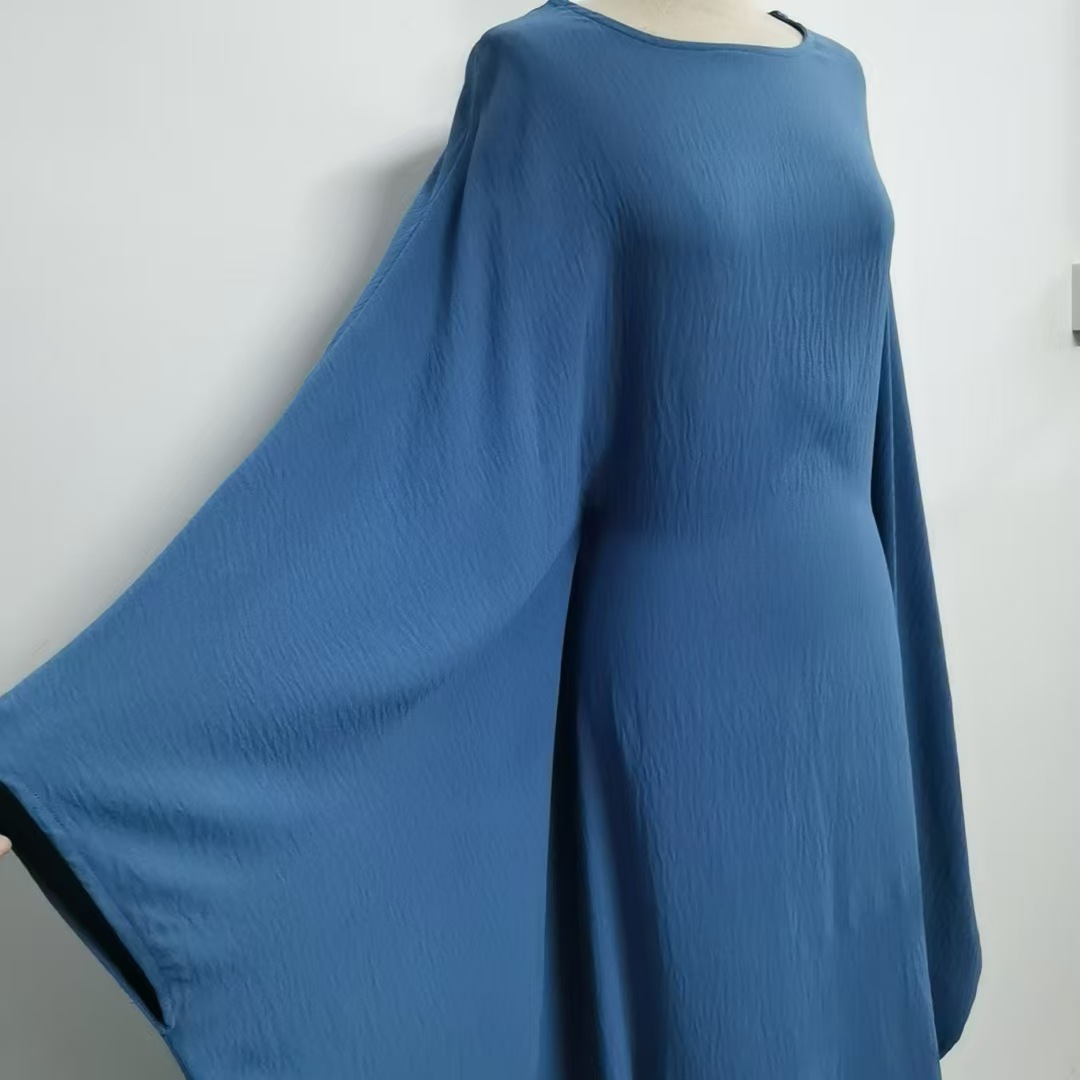 Directly From The Manufacturer, Iduoduo’S New Style Aliexpress Dubai Party Waist Bat Sleeve Dress Women 24695 - Image 9