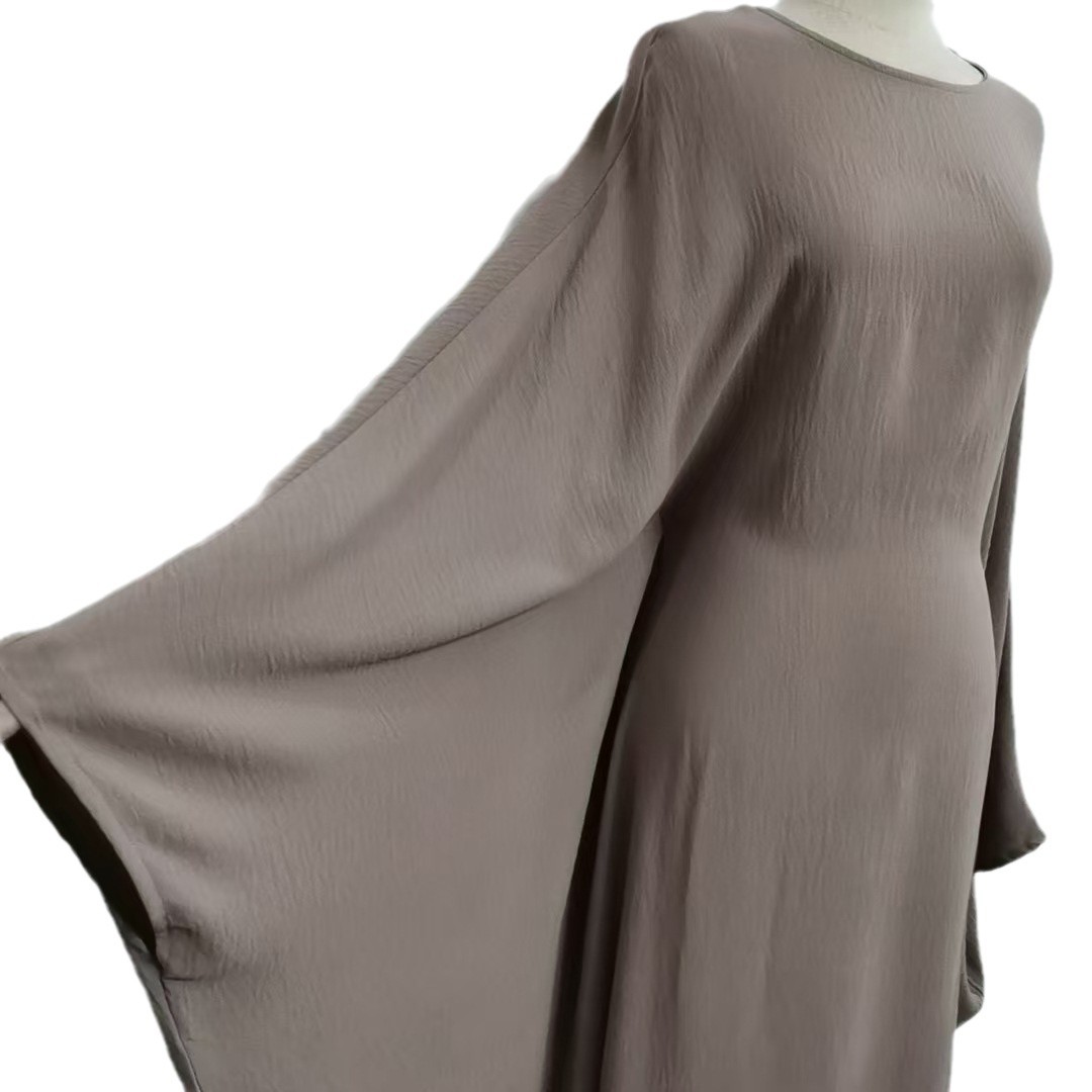 Directly From The Manufacturer, Iduoduo’S New Style Aliexpress Dubai Party Waist Bat Sleeve Dress Women 24695 - Image 5
