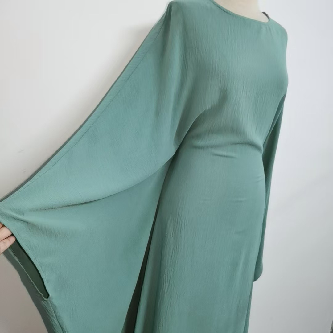 Directly From The Manufacturer, Iduoduo’S New Style Aliexpress Dubai Party Waist Bat Sleeve Dress Women 24695 - Image 13