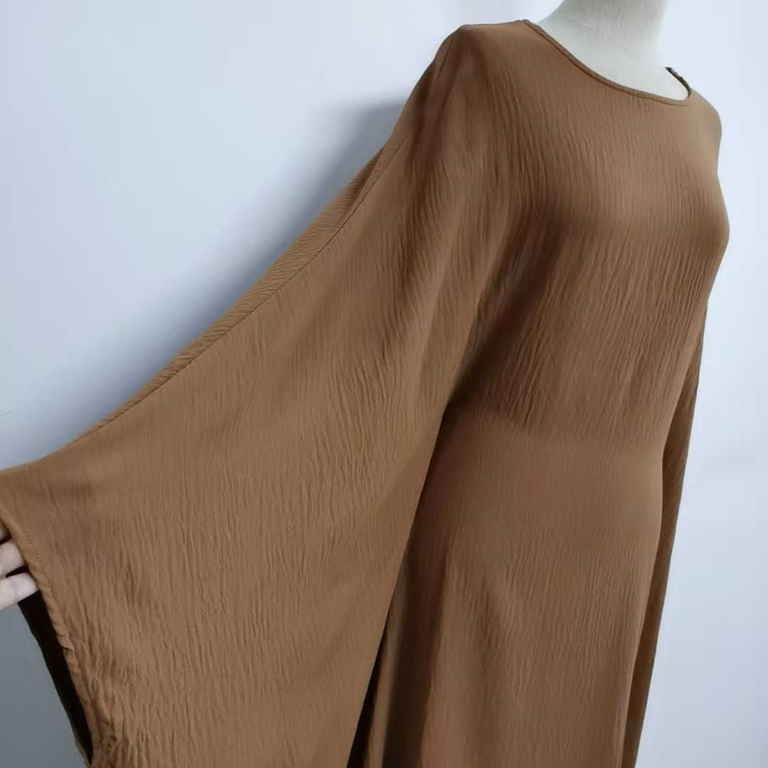 Directly From The Manufacturer, Iduoduo’S New Style Aliexpress Dubai Party Waist Bat Sleeve Dress Women 24695 - Image 10